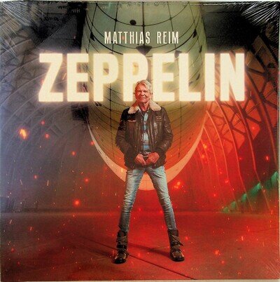 Matthias Reim – Zeppelin 2-LP (2024 Limited Vinyl SEALED**) Damage to Sleeve