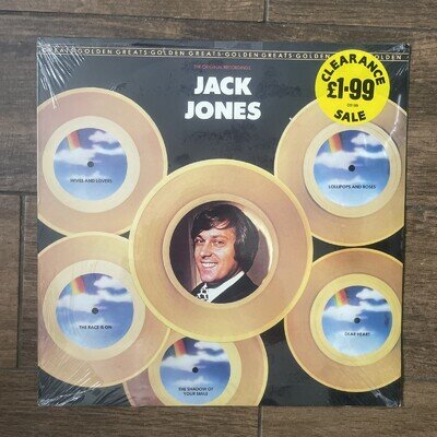 Jack Jones Golden Greats 12”Vinyl - Sealed