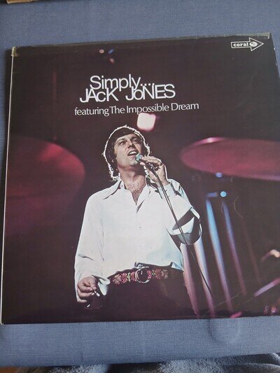 JACK JONES SIMPLY JACK JONES LP/VINYL 12" RECORD ALBUM