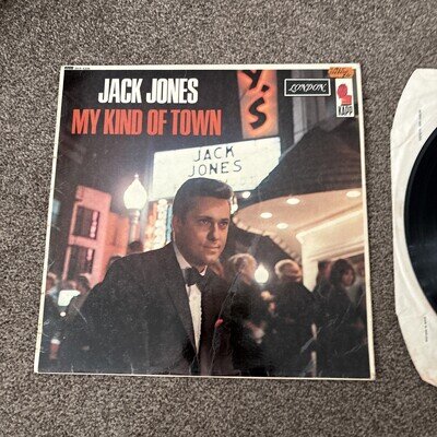Jack Jones My Kind of Town Vinyl Record Shr 8236