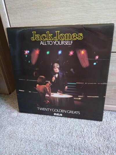 Jack Jones All To Yourself Twenty Golden Greats 1977 LP