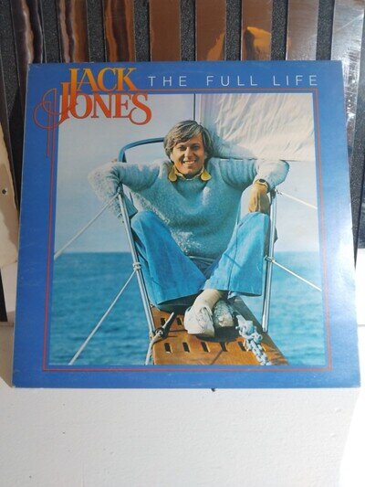 Jack Jones, The Full Life Vinyl, LP Record 1977 12" Vinyl Single Record