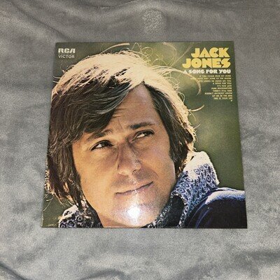 Jack Jones a Song for You Vinyl LP 1972 RCA SF 8228