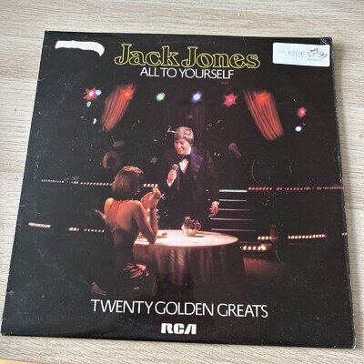 Jack Jones All To Yourself Original Vinyl 1976 RCA Records