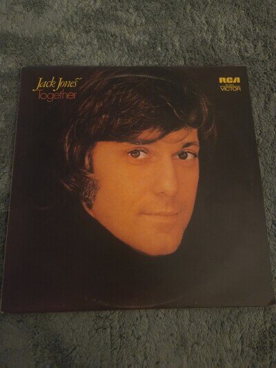 Jack Jones Together 12 Vinyl LP Album Record 1973 UK RCA Sf 8342 Victor