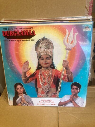 RAVINDRA JAIN DURGAAMAA, BOLLYWOOD SOUNDTRACK, VFLP1017, EX
