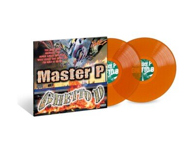 Master P - Ghetto D (LIMITED EDITION ORANGE CRUSH 2xLP VINYL US IMPORT, **NEW**)