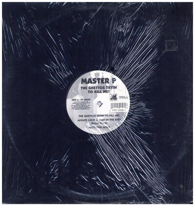 Master P - The Ghettos Tryin To Kill Me '97 2xLP US Reissue!EX/EX W/S