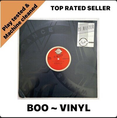 P.J. Master - Ecstasy Beat (12") House Vinyl Record EX / VG+ Condition