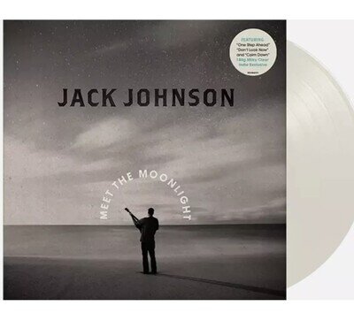 Jack Johnson Meet the Moonlight 180g Milky Clear Vinyl LP, New Sealed
