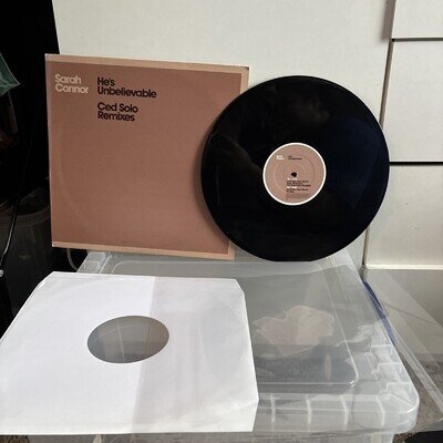 Sarah Connor – He's Unbelievable (Ced Solo Remixes) 12” Vinyl US R&B Swing