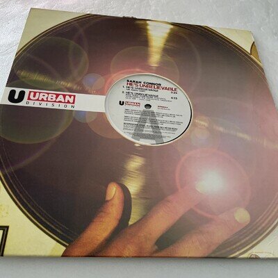 Sarah Connor - He's Unbelievable - Used Vinyl Record 12 - 83 - Promo - E6999z