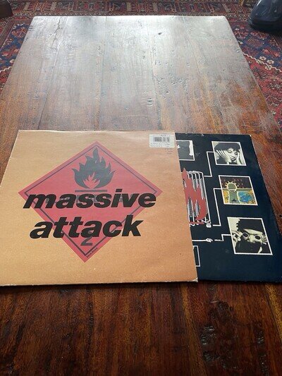 Massive Attack - Blue Lines - Original 1991 1st Pressing Vinyl LP - WBRLP1