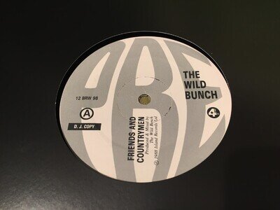 THE WILD BUNCH Friends And Countrymen 4TH & BROADWAY 1988 PROMO MASSIVE ATTACK