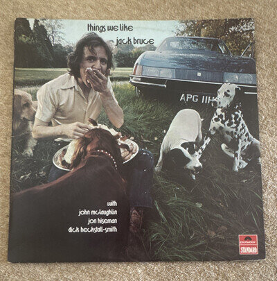 Jack Bruce Things We Like Polydor 1970 LP 2343 033 1st pressing