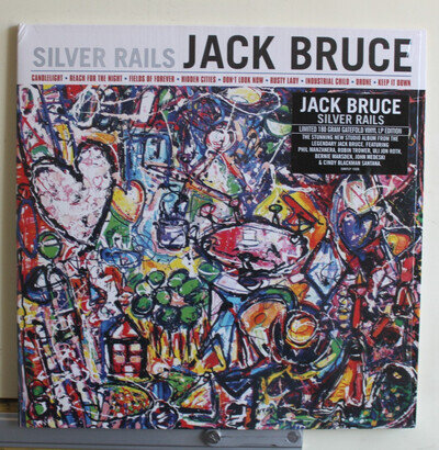 JACK BRUCE (CREAM) "SILVER RAILS", 2014, LTD EDITION, OUT OF PRINT, RARE SEALED