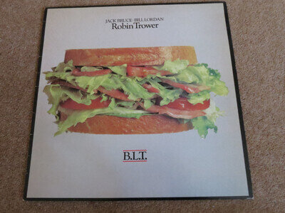 Jack Bruce Bill Lordan Robin Trower B.L.T. 12" LP Vinyl Record Mint- Chrysalis