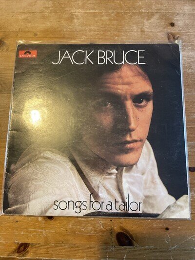 Jack Bruce ‘Song For A Tailor’ LP Polydor 583 058 Stereo Pete Brown Lyrics