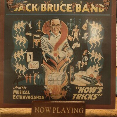 The Jack Bruce Band How’s Tricks Album Vinyl Record RSO 1977 Rock Blues Prog 70s