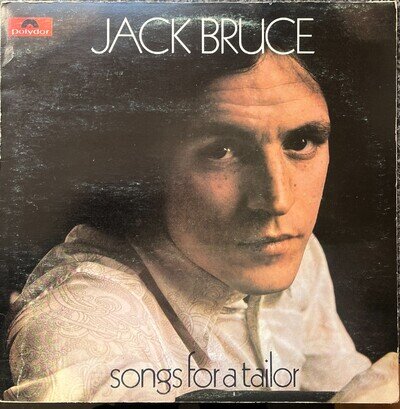 Jack Bruce Songs for A Tailor 1969 Uk Polydor Vinyl LP 583058 Ex