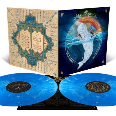 MASTODON – Leviathan 2LP Etched Metallic Blue Marble Vinyl LTD /517 SHIPPED