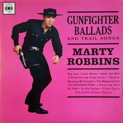 Marty Robbins - Gunfighter Ballads And Trail Songs - Vinyl Record NM/VG+ (Pre Lo