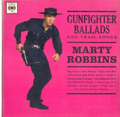 MARTY ROBBINS - GUNFIGHTER BALLADS AND TRAIL SONGS - 12" VINYL LP