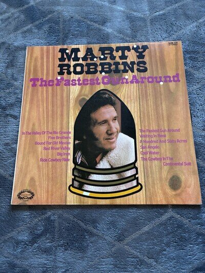 Marty Robbins The Fastest Gun Around Vinyl LP