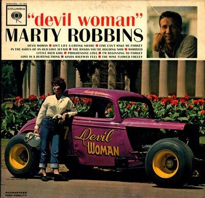 Marty Robbins - Devil Woman (LP) (Good Plus (G+)) - 4145679576