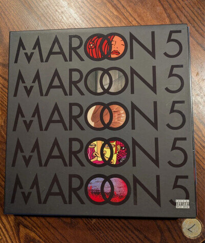 Maroon 5 ‎- The Studio Albums - 12" Vinyl Record Box Set 5 LP Set 2016 Ltd Ed.