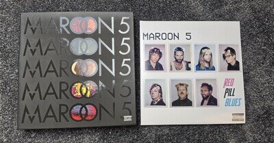 Maroon 5 ‎- The Studio Albums - 12" Vinyl record Box Set & Red Pill Blue.