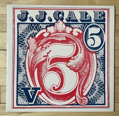 J. J. Cale 5 UK Press Vinyl ISA 5018 A-4U B-3U