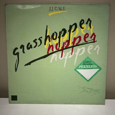Vinyl J.J. Cale - Grasshopper (1982) Mercury – 6302 177 VG+/VG+