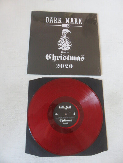 DARK MARK Dark Mark Does Christmas 2020 RARE RED VINYL LP 300 ONLY MARK LANEGAN