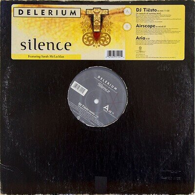 Delerium Featuring Sarah McLachlan - Silence - Nettwerk - 12" - Very Good Plus (