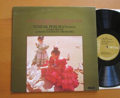 GL 11329 Lalo Symphonie Espagnole Ravel Tzigane Itzhak Perlman Andre Previn RCA
