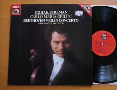 ASD 4059 Itzhak Perlman Beethoven Violin Concerto Giulini EMI Digital LP
