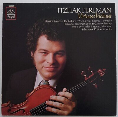 Itzhak Perlman – Virtuoso Violinist LP S-37456 Compilation Classical Near Mint!