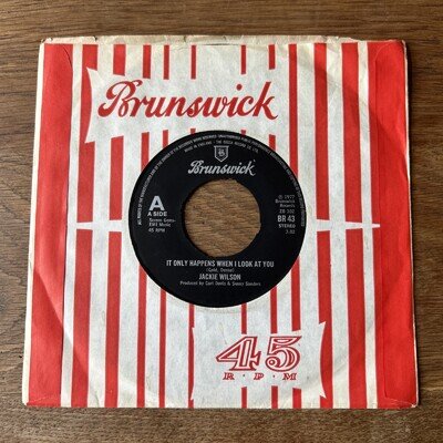 Northern Soul Jackie Wilson – It Only Happens When I Look Brunswick – BR 43