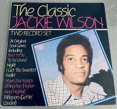 Jackie Wilson - The Classic Jackie Wilson 12” LP Vinyl 1983