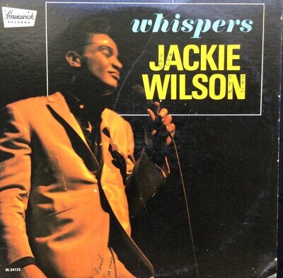 60s R&B/N.Soul - JACKIE WILSON - Whispers - 1966 US BRUNSWICK LP VG+