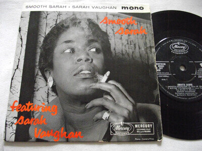 SARAH VAUGHAN ~ SMOOTH SARAH ** 1959 UK MERCURY 7" EP