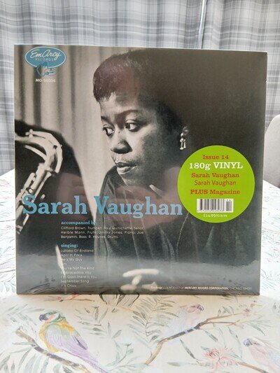 Sarah Vaughan. 1955 (2016 Reissue). Mint and Sealed. EmArcy