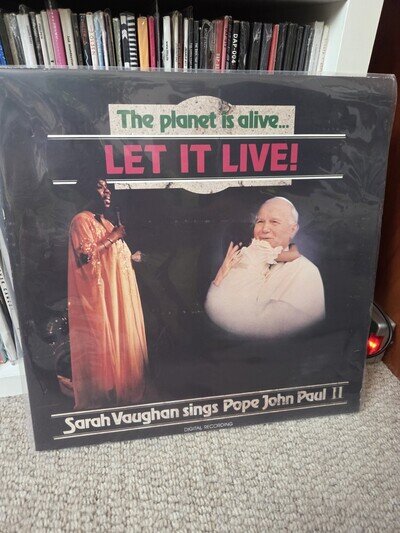 Sarah Vaughan Sings Pope John Paul II - The Planet is Alive... Let it Live!