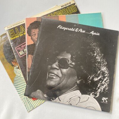 Ella Fitzgerald & Sarah Vaughan Vinyl LP Records