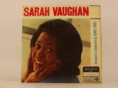 SARAH VAUGHAN MOONGLOW (97) 4 Track 7" Single including Picture Sleeve BRAVO