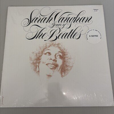 Sarah Vaughan - Songs Of The Beatles (LP) 1981 Atlantic SD 16037 NM/NM