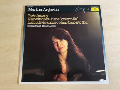 MARTHA ARGERICH Tchaikovsky Piano Concerto No1 Liszt DGG 2543503 LP EX