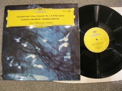 Tchaikovsky Piano Concerto no. 1 Martha Argerich Dutoit DG 2530 112 NM