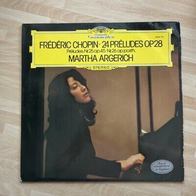 Martha Argerich Frederic Chopin 24 Preludes OP.28 Vinyl 2530 721 Deutsche
